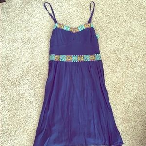 Navy tank dress